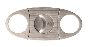 Zigarrenschneider "Chrome / Streifen" 22mm Schnitt